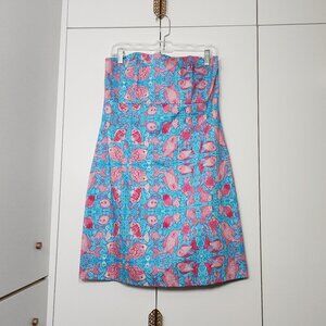 Kaeli Smith Strapless Mini Dress Women's Size 14